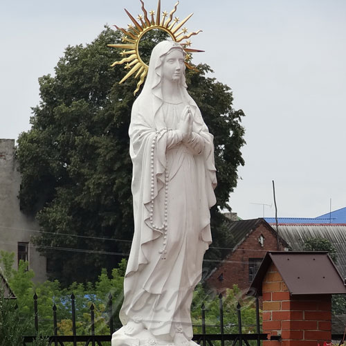 Cathedral Blessed Virgin Mary Mother Large Garden Statue 5.2 Foot on ...