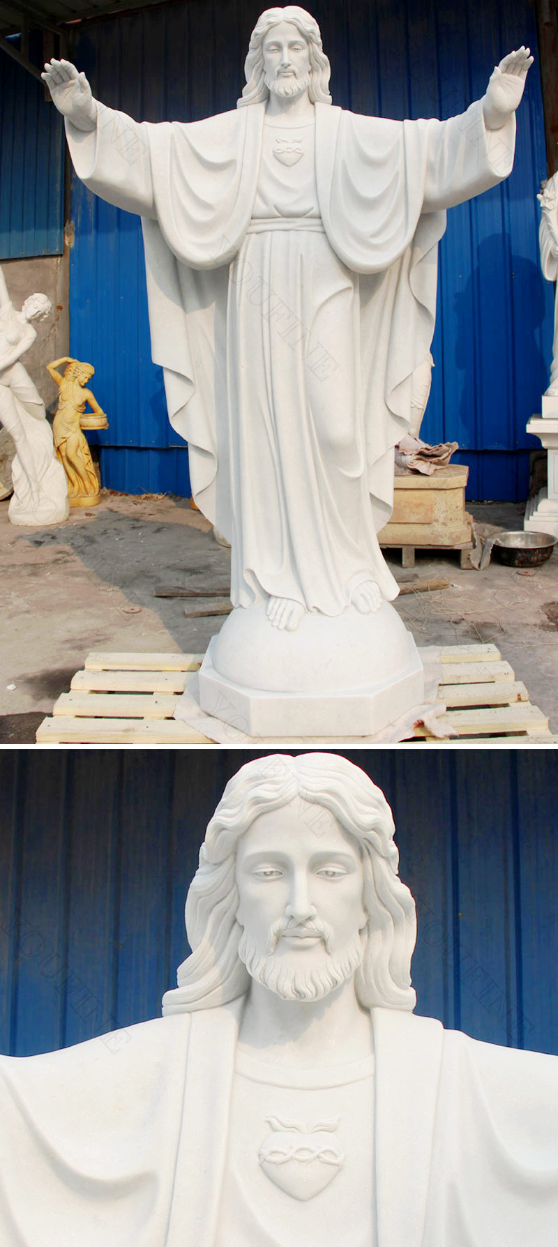 Large-sacred-heart-jesus-statue