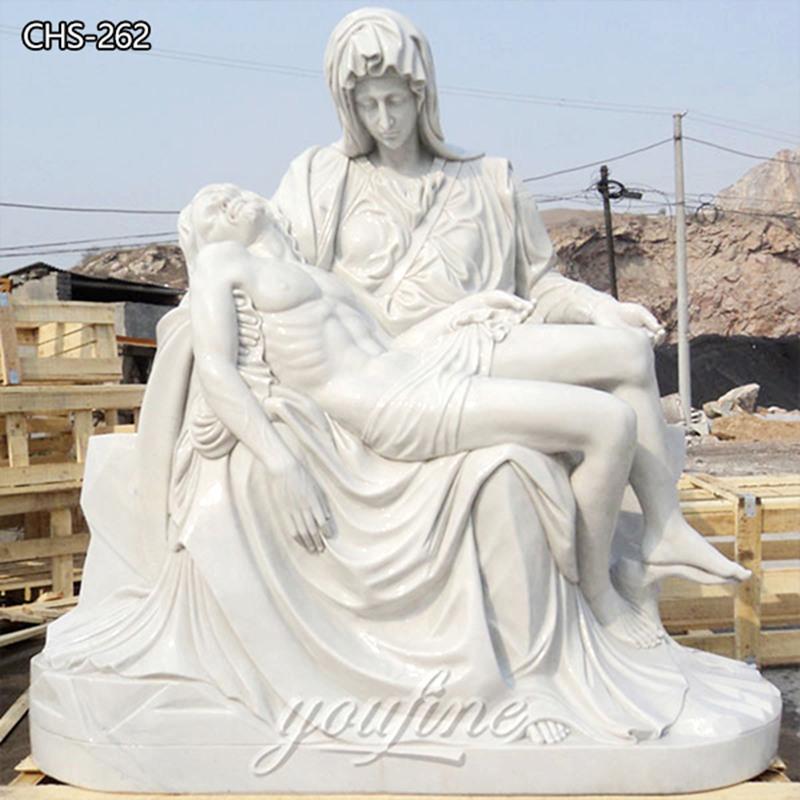 Famous Religious Church Decor Life Size Pieta Statue for Sale