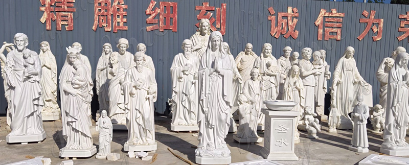 marble religious statues