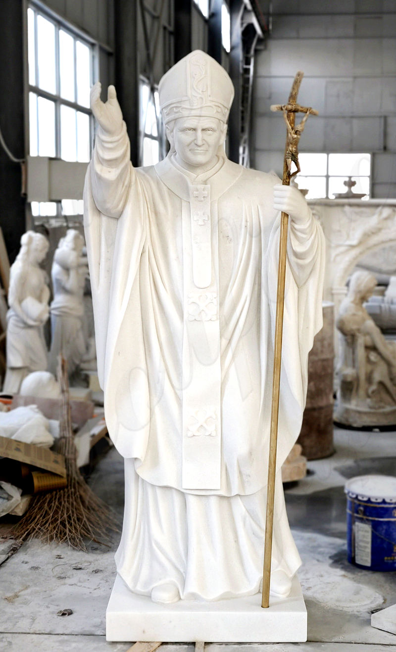 St John Paul II Statue-