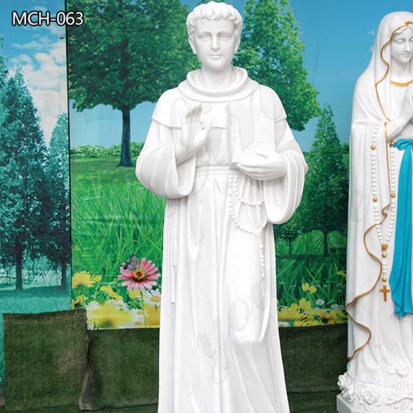 marble Thomas Aquinas statue