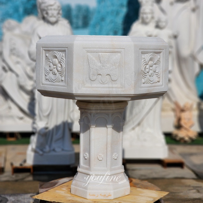 Marble Church Baptismal Font Sale