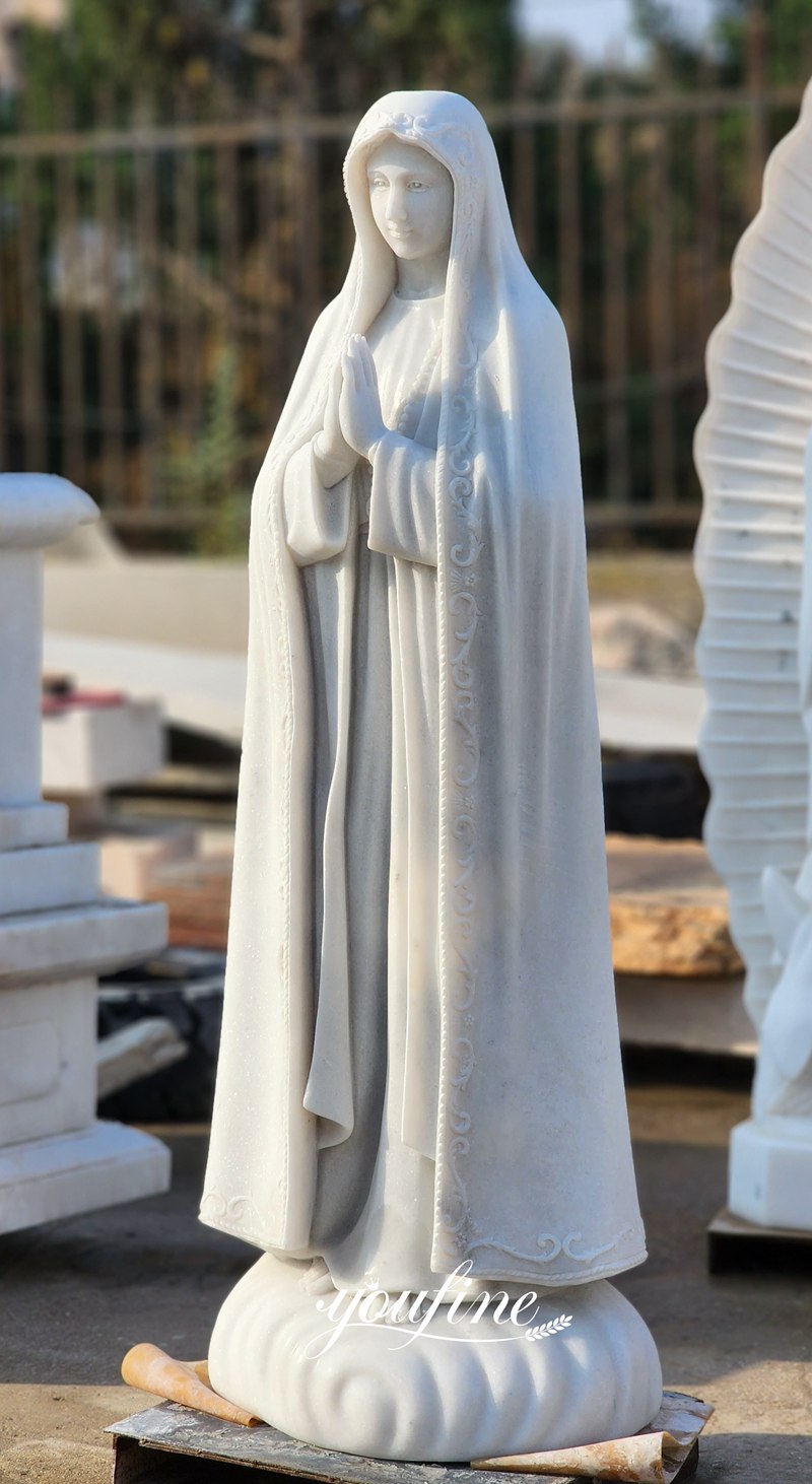 white Blessed Virgin Mary