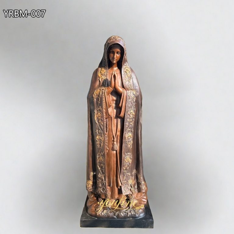 our lady of fatima sculpture