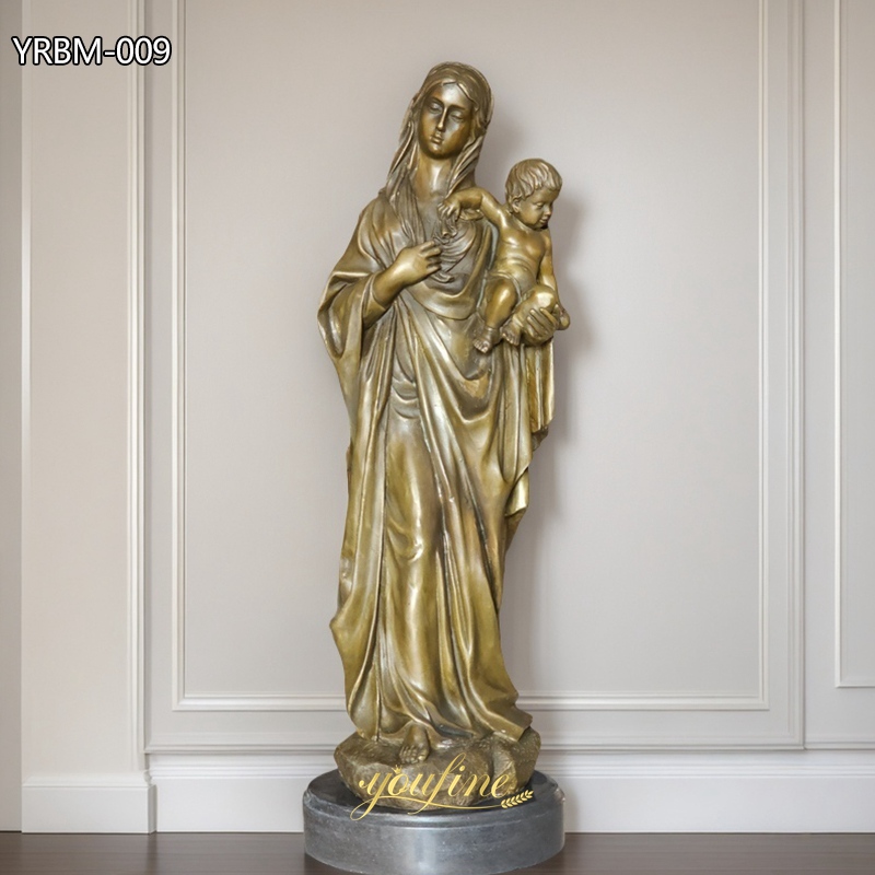 Life Size Mary Statue with Jesus