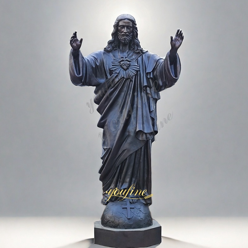 Sacred Heart Of Jesus Outdoor large Statue