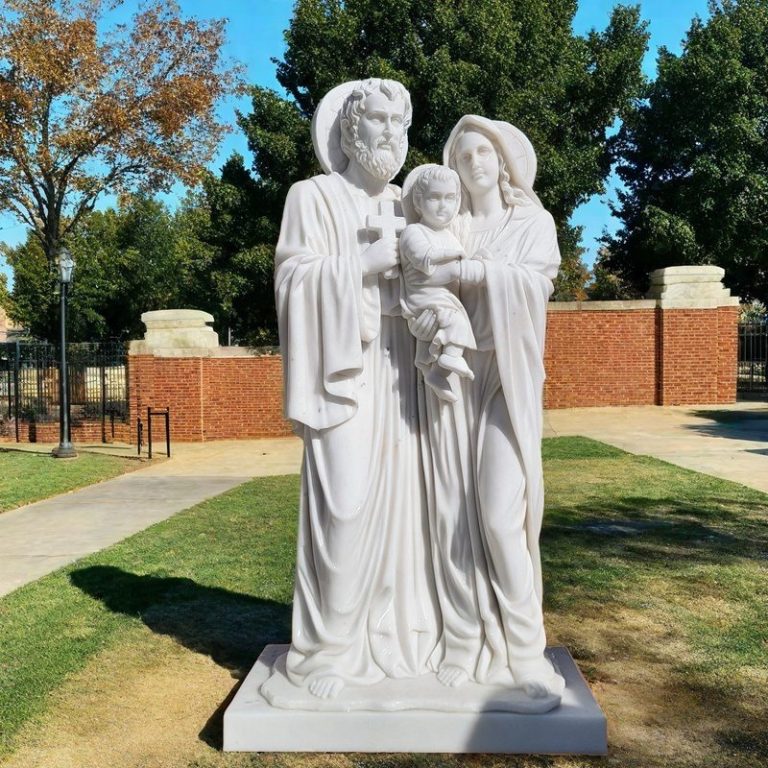 catholic statues holy family