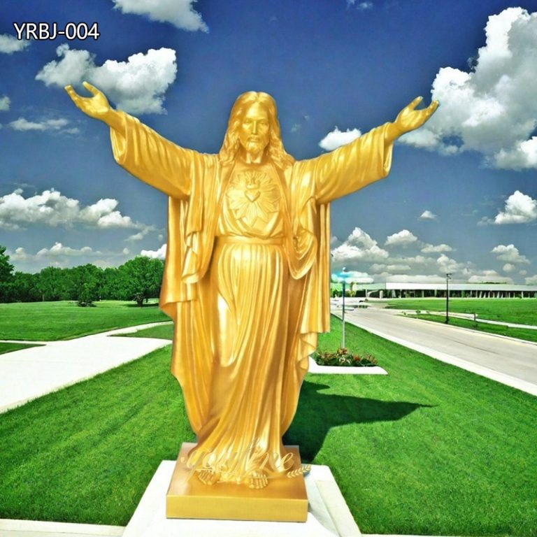 large bronze jesus statue